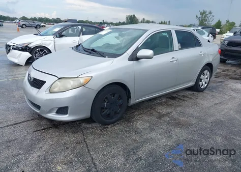 2009 Toyota Corolla Le из США, поврежденный, VIN JTDBL40E099021832